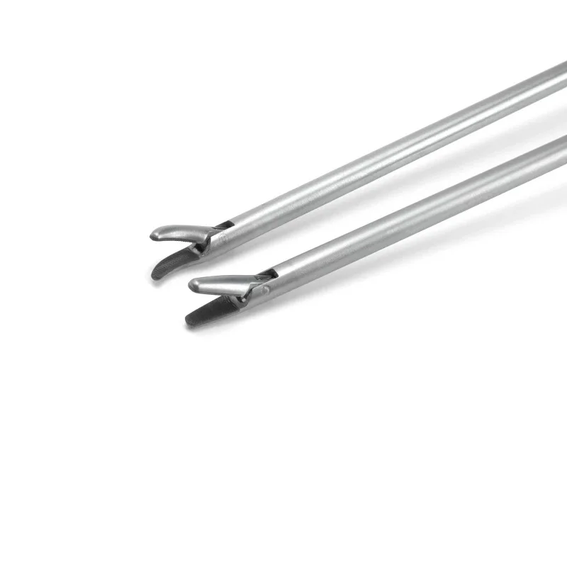 Новое поступление игольчатый держатель для лапароскопии из нержавеющей стали щипцы TC тяжелого типа прямые/Изогнутые челюсти одобренные CE хирургические инструменты