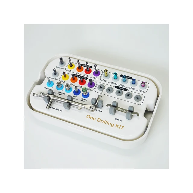 Korean Implant Surgical Kit ONE DRILL KIT PLUS ONEDAYBIOTECH High Quality Instrument Reliable Dental Equipment