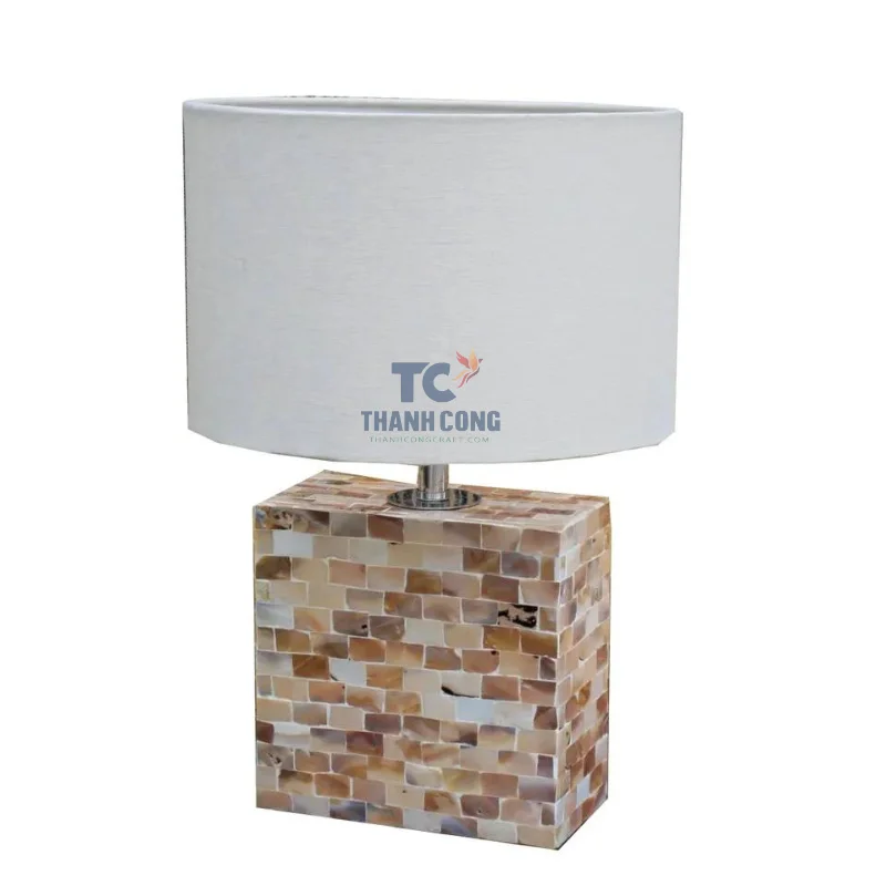 Modern Mother of Pearl Inlay Table Lamps for Indoor Lighting or Desk Lamp Bedroom Living Room Traditional Nightstand