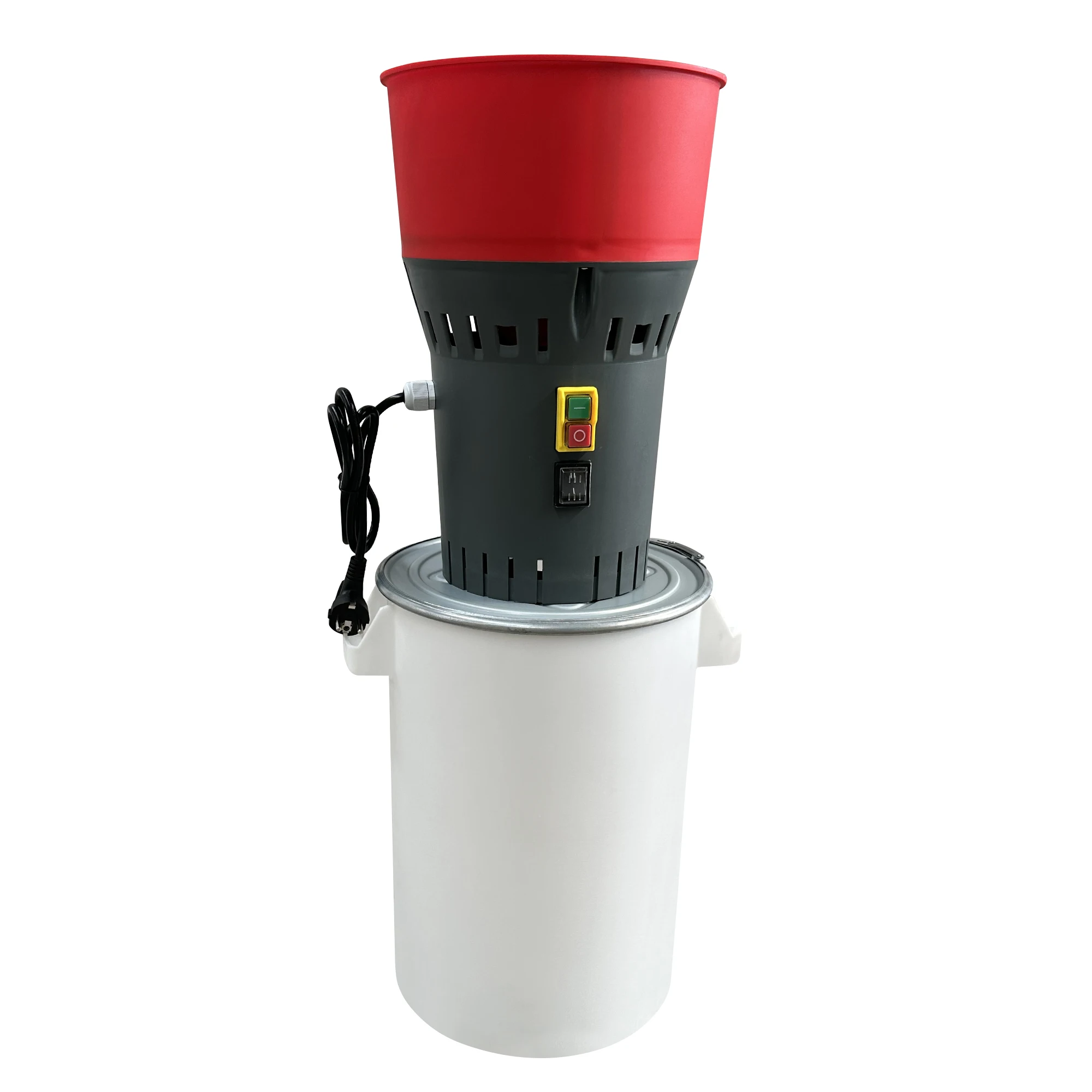 Мощность мелкосерного фрезерования: EUROMILL-25P-SA с пластиковым ведром и регулировкой скорости