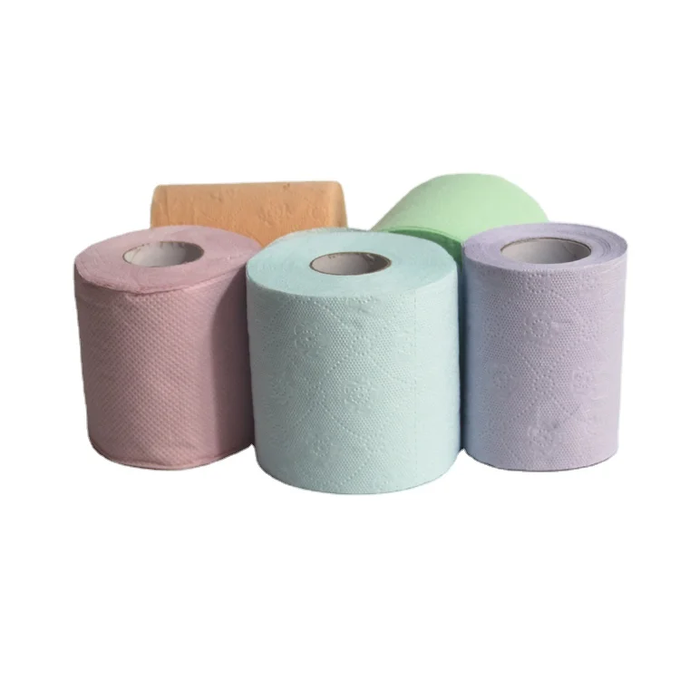 3 PLY  Eco Friendly Sustainable Toilet Tissue 12 Double Rolls 360 Sheets Per Roll Septic Safe Bamboo Toilet Paper