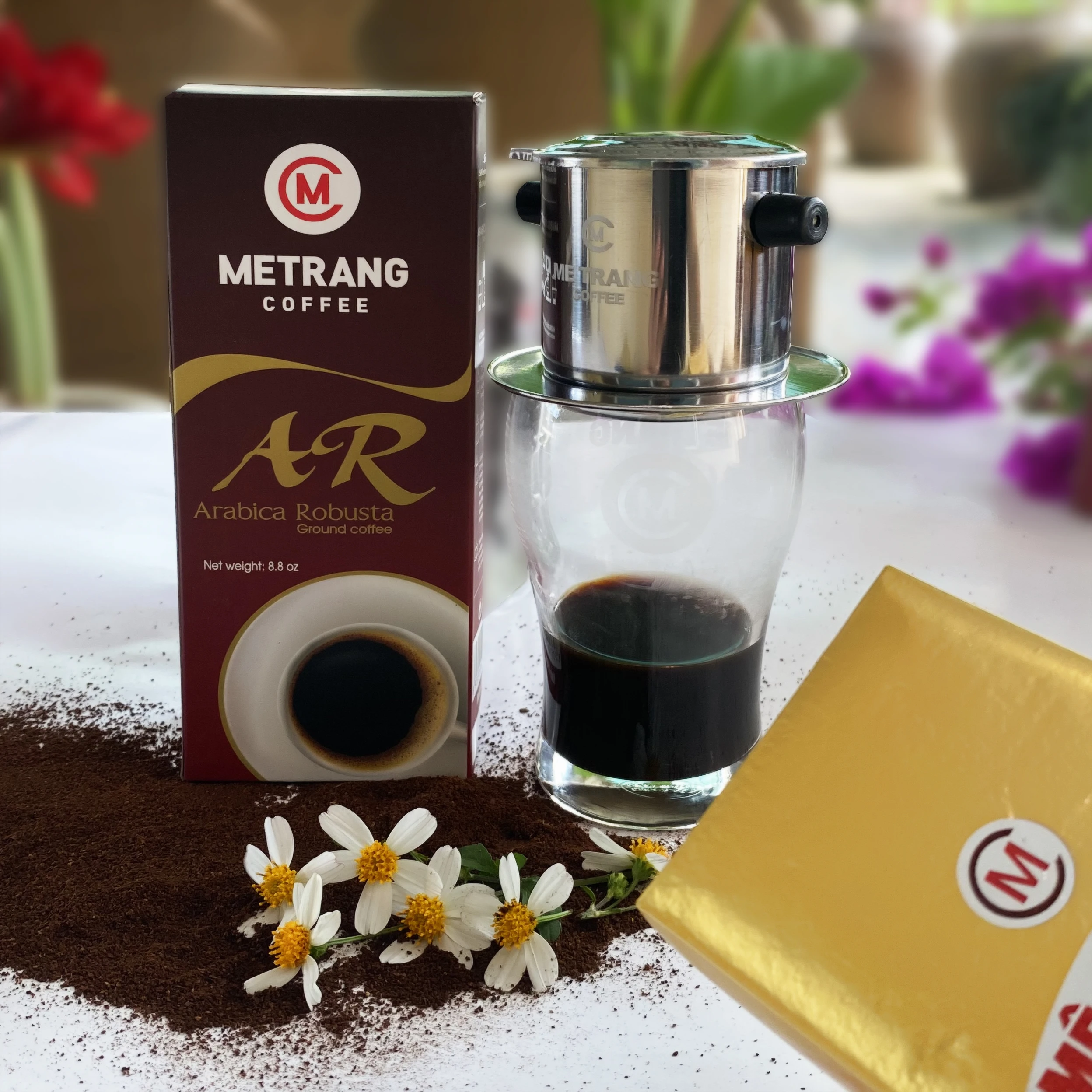 Neutral Taste MEDIUM ROAST Caffeinated Neutralized Chocolate Cocoa Flavor Arabica Robusta Ground Coffee