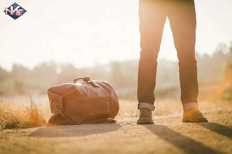 Handmade Custom Leather Duffle bags for Men and wholesale Leather Travel Overnight Weekend Sports Gym Duffel Carry On bag