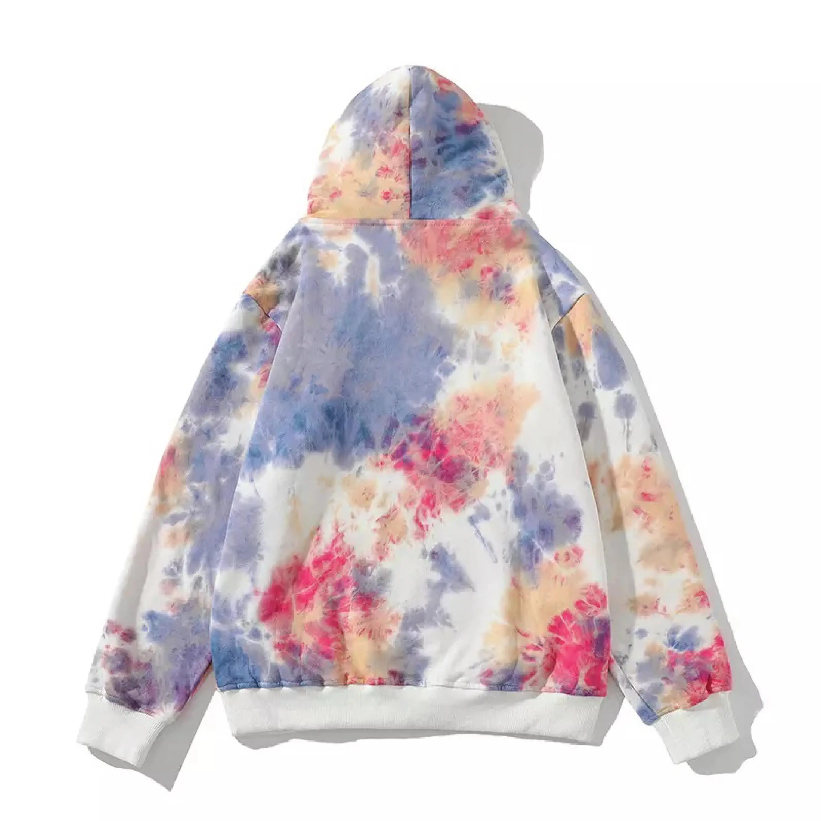 Unisex Tie Dye Hoodie Tie Dye Pullover Custom Street Wear Unisex  Acid Wash Custom Logo Hoodie