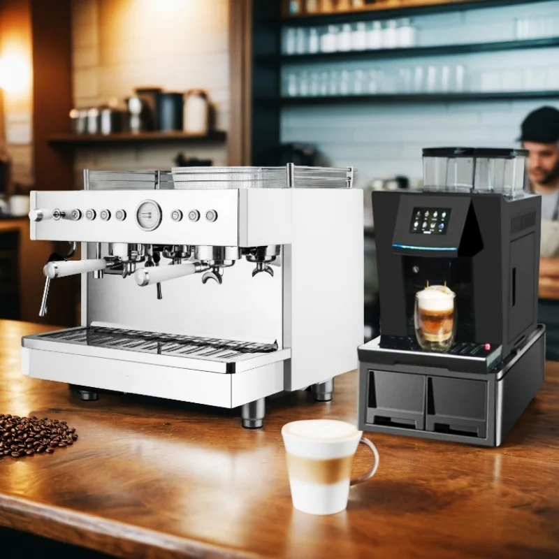 Commercial mesin kopi italian esspresso cafeteiras cofee coffe cafetera express expresso coffee makers espresso machine a cafe