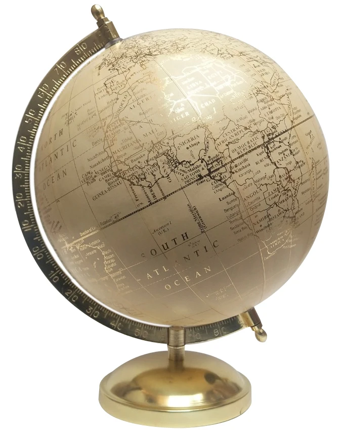 Educational Metal Globes Ornamental Home Decoration for Globas Inspired Decor home decorative item top standard product