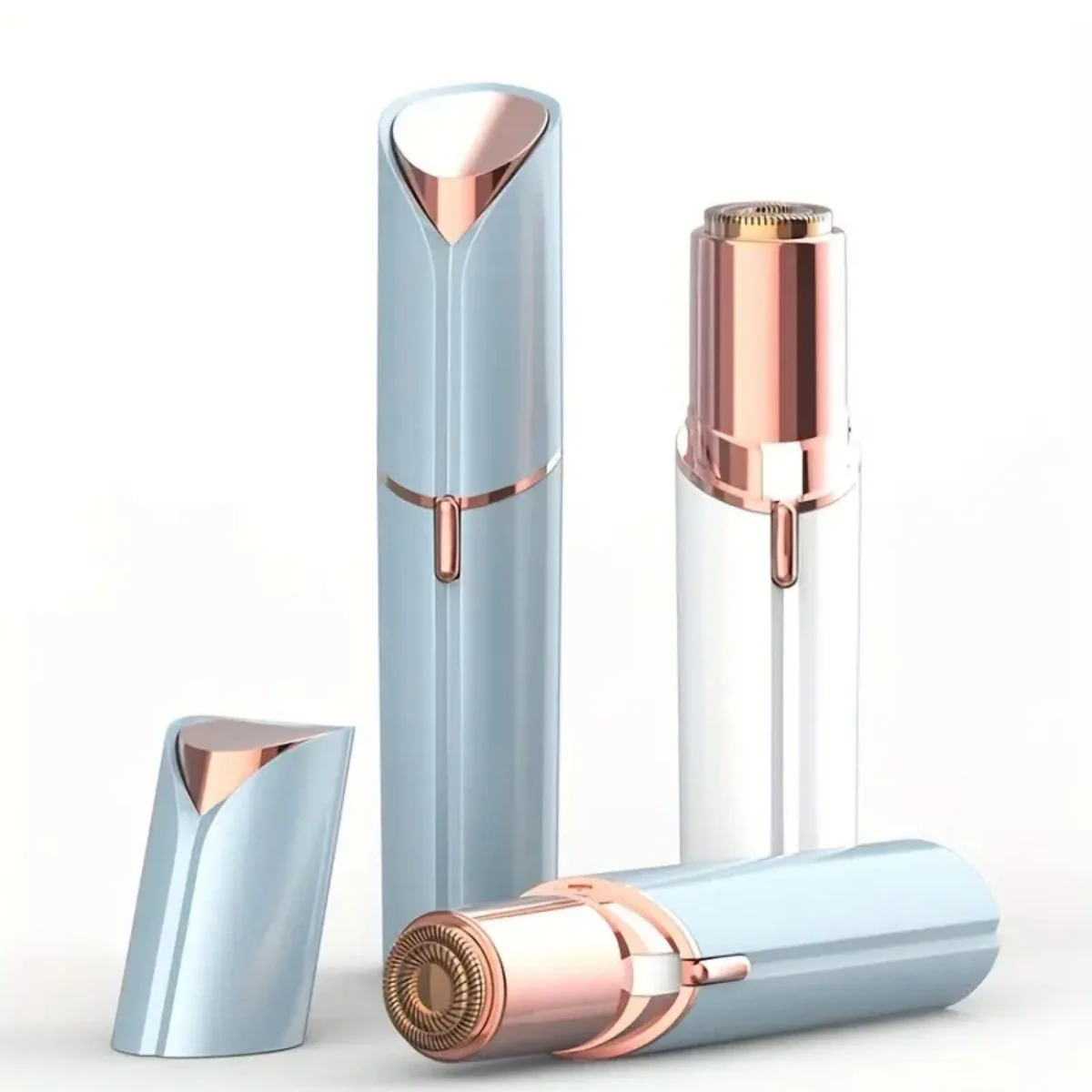 Portable USB Rechargeable Women Facial Hair Removal Mini Hair led light Remover for Lips Chin Armpit Fingers Neck Cheek razor