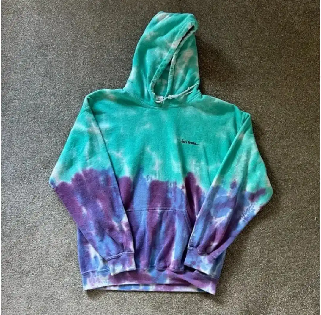 Hot Sale New Arrive Pullover Sweatshirt Hoodie For Men And Women Fleece Tie Dye Hooded