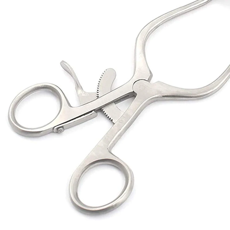 Stainless Steel Reusable Rigby Retractor For Gynecology Self-Retaining Vaginal Retractor 18cm with Grip-Lock Reusable