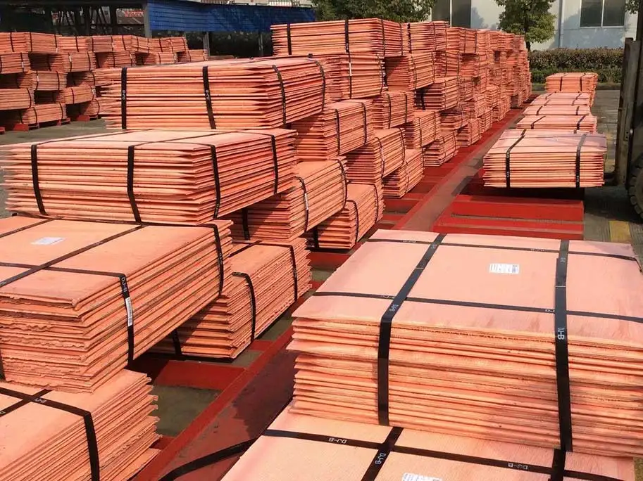 Factory Supply 99.99% Copper Cathode