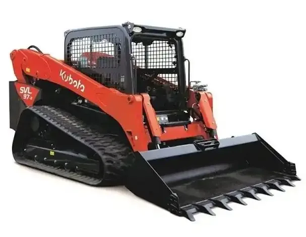 EPA Kubota Diesel 25 HP Mini Digger 4 in 1 Bucket Mini Skid Steer Loader Kubota Skid Steer Loader For Sale Cheap Price