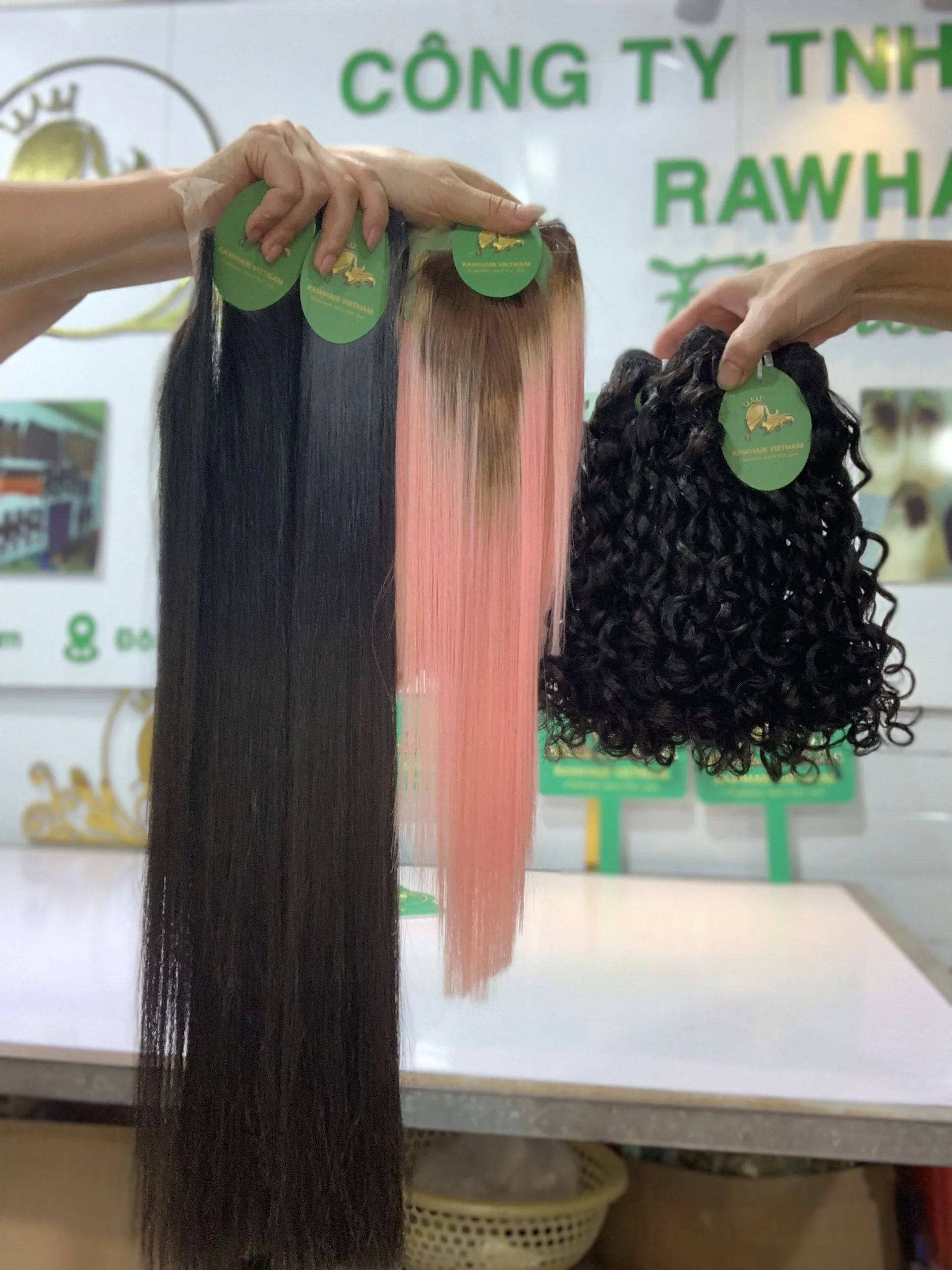 9 Dec Best Seller Vietnam Bone Straight Super Double Drawn Raw Hair  To Make Wigs for Xmas