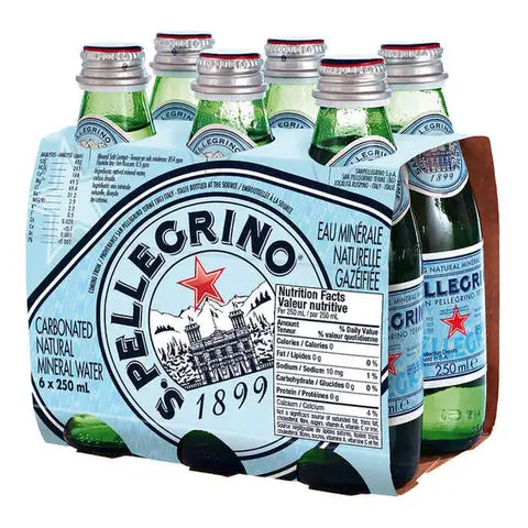 High Quality San Pellegrino Sparkling Natural Mineral Water Cheap Price