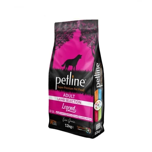 Best Selling High Quality Lamb And Rice Flavored Premium Dry Pet Food Pet Adult Dog 12 kg Whosale Turkey Petline