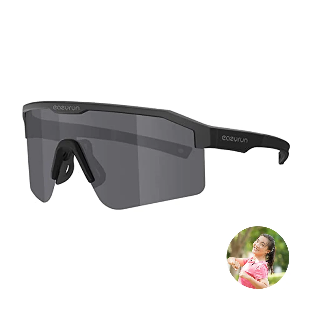 Hot selling Rimless frame construction lenses model F24 featuring UV-blocking frame materials suitable for Horseback Riding