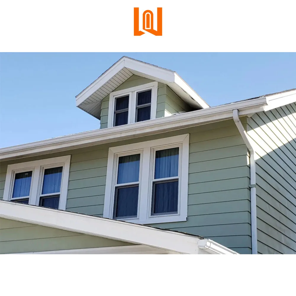 latest home single hung windows weather resistant insulated durable tempered double glazed windows vinyl windows