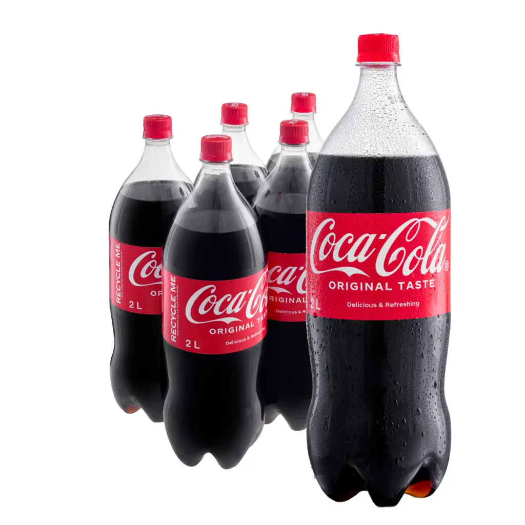 Coca-Cola 1 5 л с французскими наклейками фруктовый вкус обезжиренный