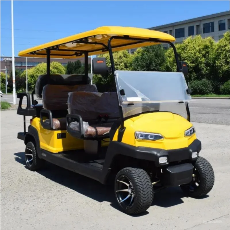 HOT PRODUCT Newly Designed 6-Seater Electric Golf Car: Spacious and Stylish for Group Outings