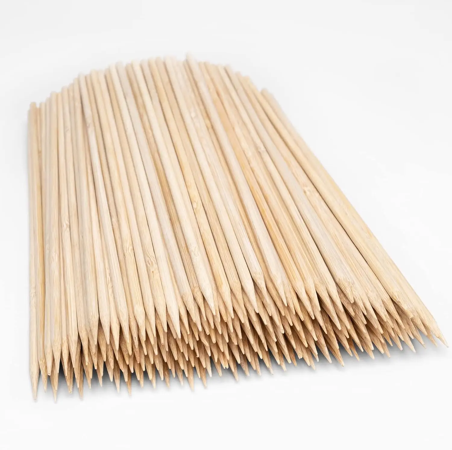 Environmental And Healthy Heat - Resisting Hard Round Bamboo Sticks - Always Popular Bamboo BBQ Skewers