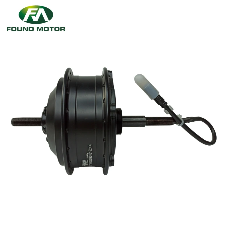 High Torque 48V 350W Brushless BLDC Geared Rear Drive Ebike Hub Motor