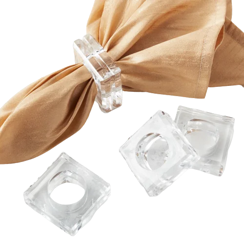 Standard Quality Round Shape Napkin Ring Premium Quality Custom Size Napkin Holder for Home & Restaurant Tableware Tissue Holder