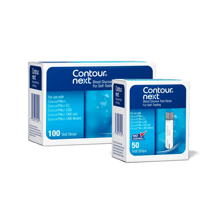 Contour Next Blood Glucose 50 Test Strips 50