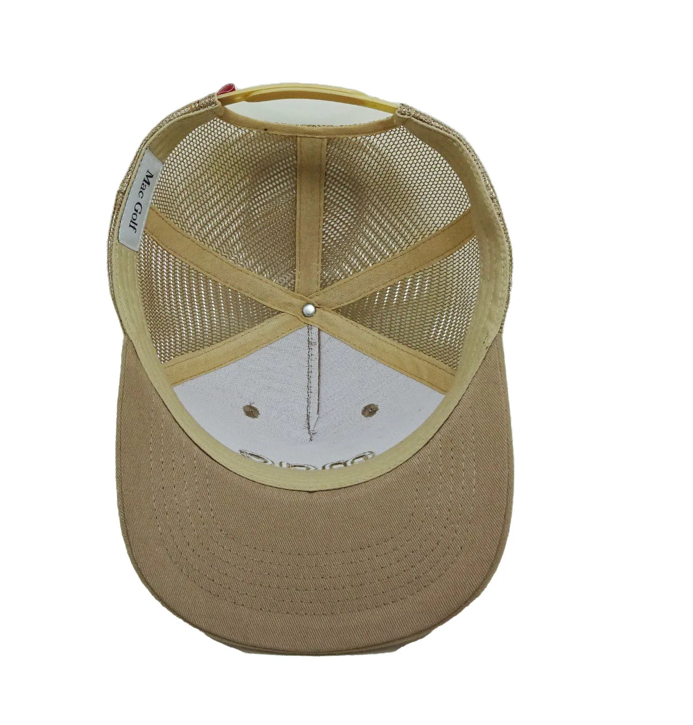 MAC Embroidery Logo Custom Golf Hats in Vietnam Trucker Hats Men Sportswear 5 panels 3D Embroidery Logo Women Headgear