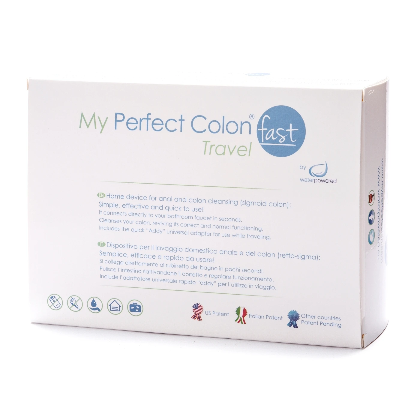 New Italian Enema Kit for Colon Cleansing It Connects to The Faucet My Perfect Colon Fast Travel for surface washing