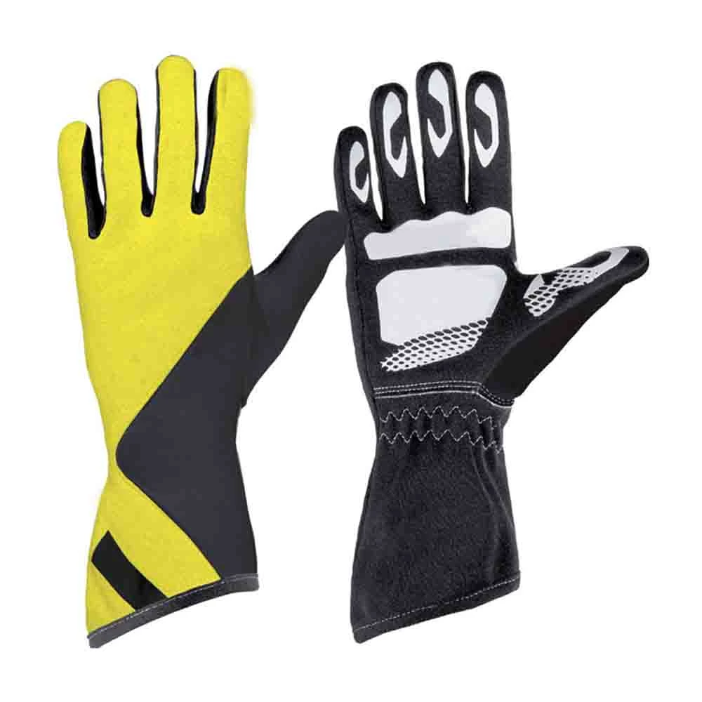 Professional Racing Gloves Top Selling High Quality Kart Racing Gloves Fire Proof Auto Car Racing Gloves   Mix Fabric