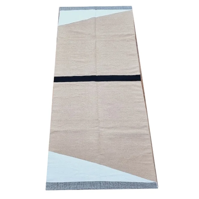 Handmade Washable Cotton Runner Boho rugs Customized Logo Indoor Outdoor Easy To Carry Light Weight Beach Mats bedside runners