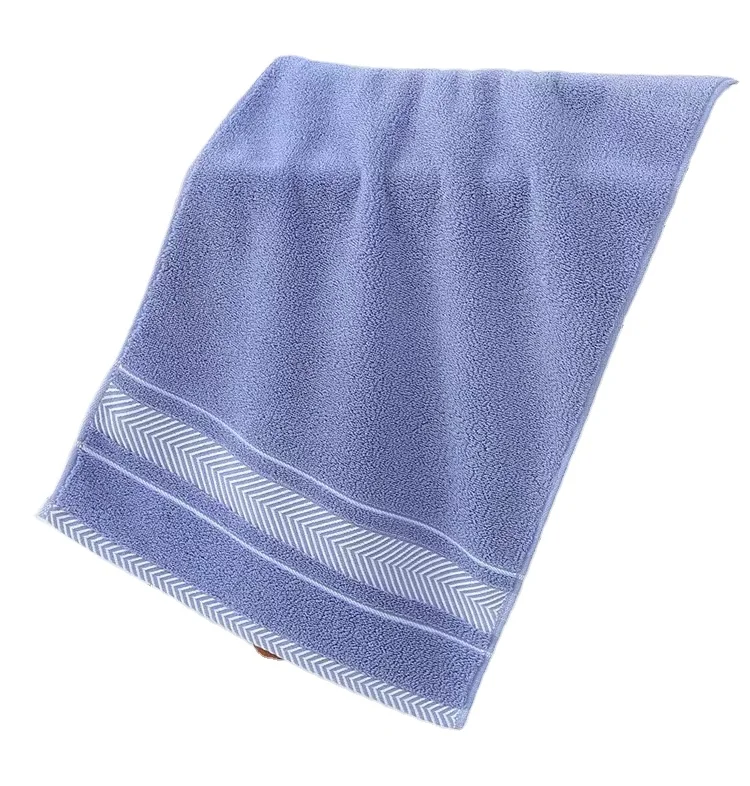 Hot sale customized private label gift set soft hotel Pure cotton bath towels sets for home and hotel best quality cotton towels