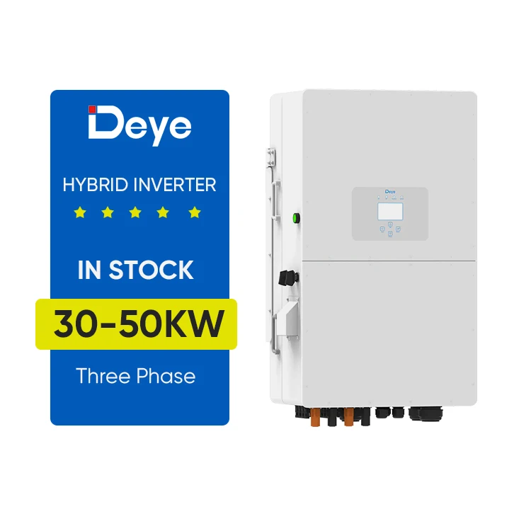 3 phase deye hybrid inverter SUN-40K-SG01HP3-EU-BM4 in stock hybrid inverter deye 40 kw with wifi