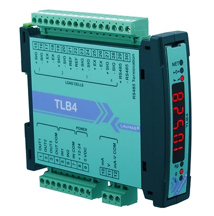 Worldwide Supply Top Notch Quality RS485 + Analo Output TLB4 Weight Transmitter - 4 Independent Channels