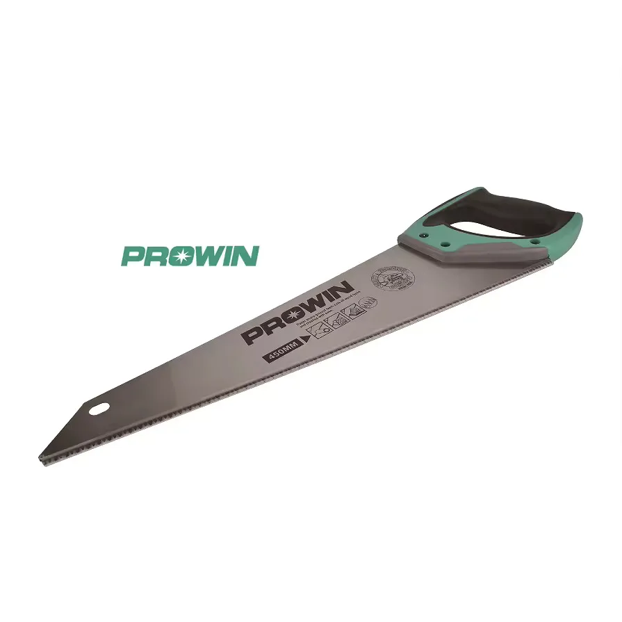 PROWIN 19216 Professional Plastic Handle Hand Saw For Woodworking 18inch Special Design Hand Saw Wood Cutting Tool
