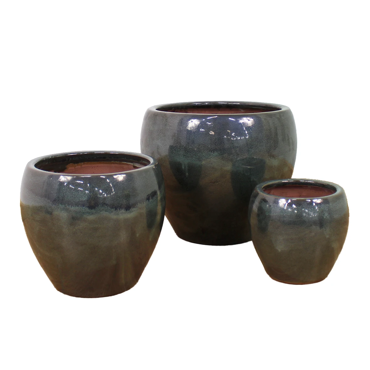 Factory Custom Different Size Vietnamese Handmade Vase For Flowers Ceramic Vietnam Ceramic Planters With Custom Label