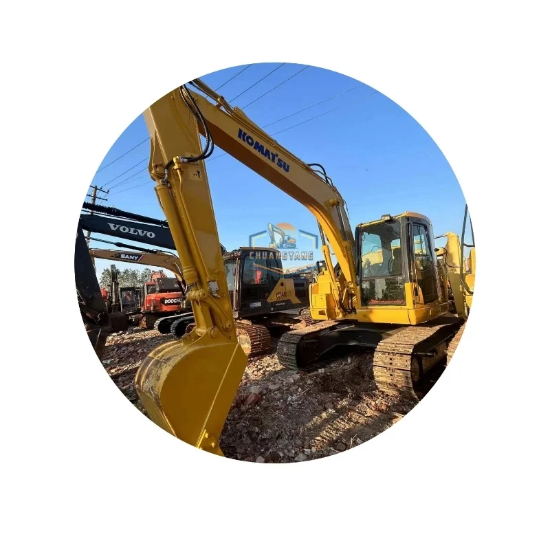 Used Komatsu PC 138 Excavator, original Japan imported 14 tons earth moving machinery , including PC240 PC160 PC130