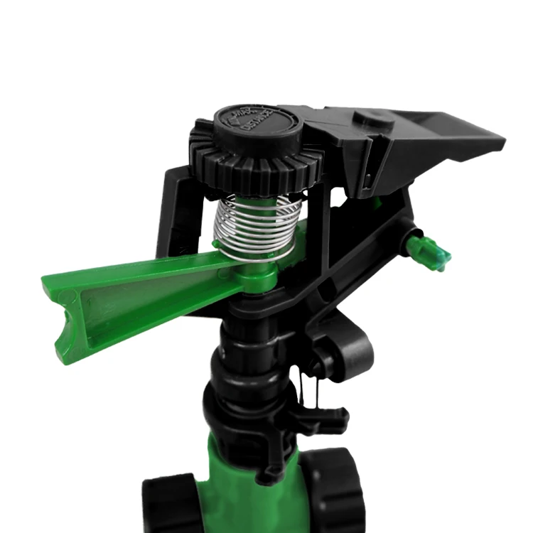 Garden Lawn Impulse Sprinkler Spike for Outdoor Garden Lawn and Plants 360 Rotating For Even Water Distribution