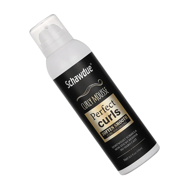 Hot Sale Frizz Strong Fast Styling Lasting Ladies Curly Foam Hair Mousse