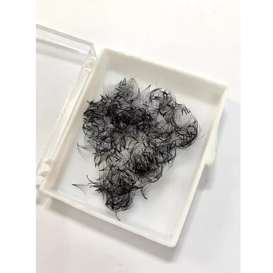 OEM Wholesale Supplier 8D Premade Fan Eyelash Extensions CC / DD Curl Black Color Handmade Origin From Vietnam