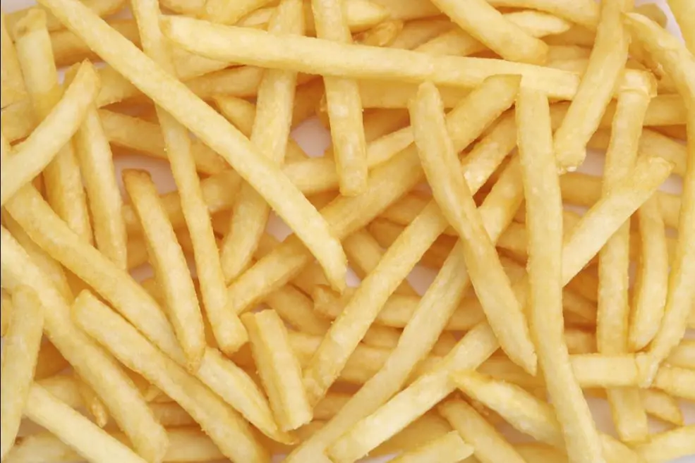 Frozen French fries to Middle east and Asia