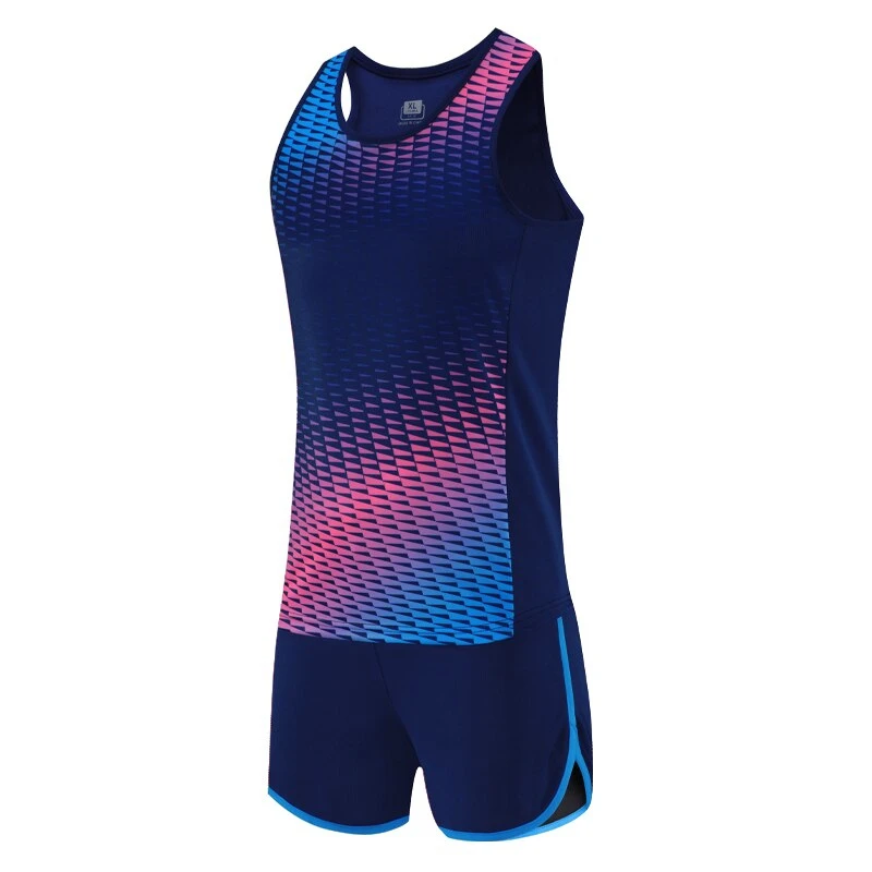 Track And Field Training Suits Women Quick Dry Running Clothes Uniform Sportswear Athletics Set Shorts Vest