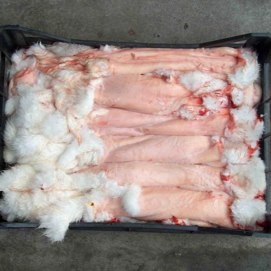 Замороженная кроличья кожа/кроличья шерсть