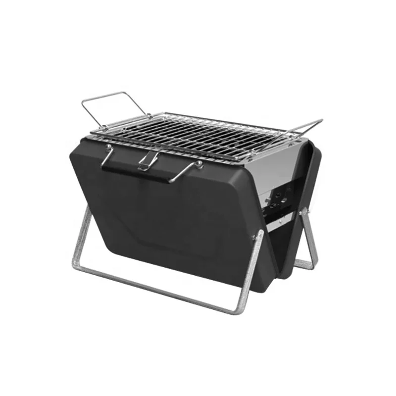 Camping BBQ Portable Folding Cooking Charcoal Coal Grill Outdoor Stainless Steel Grill Picnic Barbecue Stove