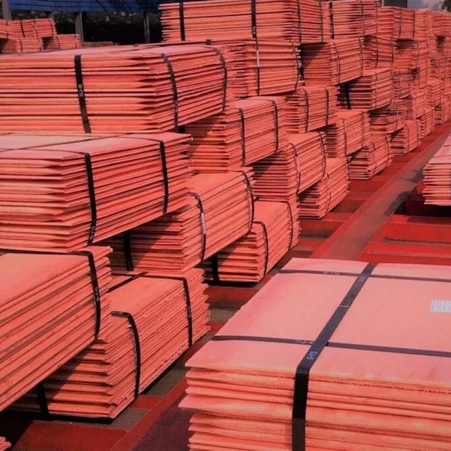 Super Grade China Factory 99.9% purity Copper cathodes Red Copper Plate/Sheet