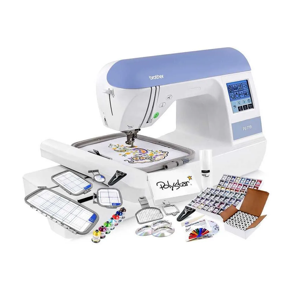 Doorstep Delivery For Original High Quality PE770 Computerized Embroidery Machine