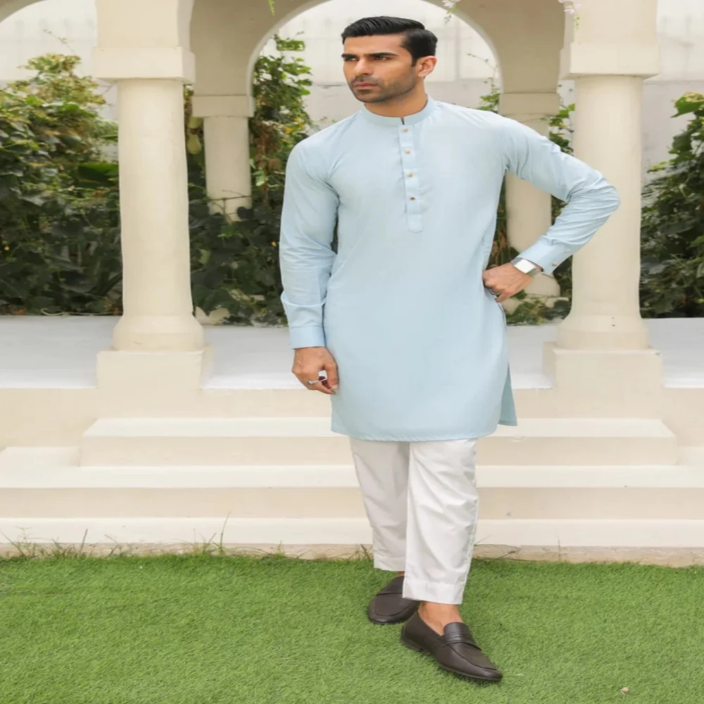 Мужская одежда Kurta Kameez готовые к ношению костюмы сшитые на всех размерах для коллекции Eid цветов