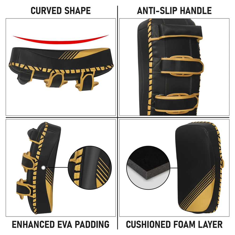 New Design Pads Soft Adjustable Kick Punching Shield Training Pad For Boxing And Material Arts Training Custom Kick Shield