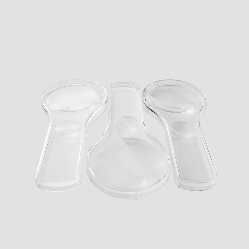 Magnifying Glass Set School Experiment, Plastic Magnifier, Small Mini Glasses Lens