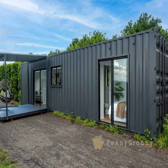 Luxury house prefabricated homes 1 bathroom 1 bedroom for sale /modular container home houses for hotel