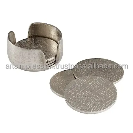 White Color With Gold Antique Border Coaster High Quality Home Bar Decoration Coaster for  Leaf Coaster Monsters Shaped Ceramic